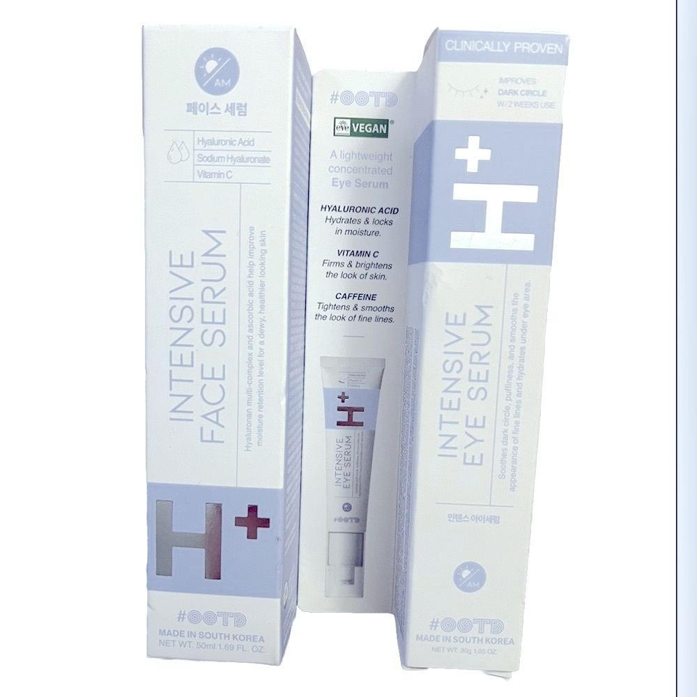 NEW #OOTD Intensive Moisture Face Serum + Intensive Eye Serum Lot